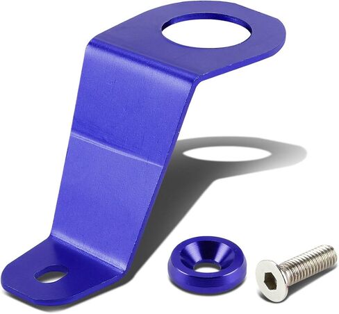 Auto Dynasty Compatible with Honda Civic EG Billet Aluminum Radiator Stay Mount Bracket+Washer (Black) in Saudi Arabia