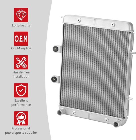 مشعاع JAVIK لـ Polaris Sportsman 700 EFI Sportsman 800 EFI 2004-2014 Sportsman 800 6x6 Big Boss 2009-2014 Sportsman 800 Forest 2012 Sportsman MV7 2005 O.E.M#1240521 1240190 1240301 in Kuwait