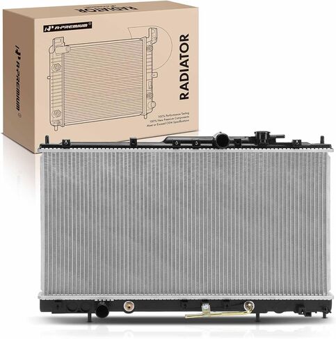 A-Premium Engine Coolant Radiator Assembly with Transmission Oil Cooler Compatible with Chrysler Sebring 2001-2005 & Dodge Stratus 2001-2005 & Mitsubishi Eclipse 2001-2005, 2.4L in Saudi Arabia
