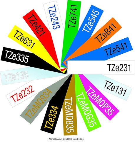 شريط آمن للصور وسجلات القصاصات من Brother TZAF131، أسود على أبيض، عرض 1/2 بوصة × 26.2 بوصة in Kuwait