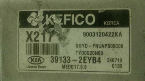 وحدة التحكم في المحرك ECM 2.0L تناسب 15 Forte 39133-2EYB4 391332EYB4 in Saudi Arabia