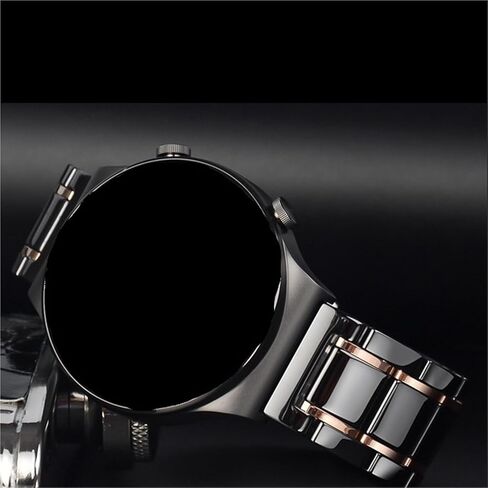 Quick-release Watch Band Ceramic Watch StrapStainless Steel Folding Clasp Unisex in Saudi Arabia