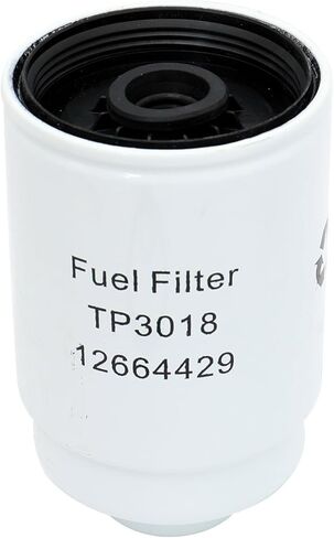 فلاتر الوقود FKG 6.6L Duramax Diesel TP3018, TP3012, 12664429 تناسب 2001-2016 Chevy Silverado 2500HD 3500HD (6.6L Duramax Diesel)، 2001-2016 GMC Sierra 2500HD 3500HD (6.6L Duramax Diesel)، مجموعة من 4 in Saudi Arabia