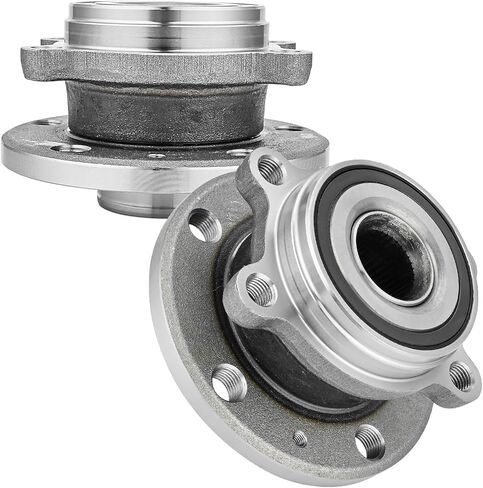 JLEO 513253 (Pair) Front Wheel Bearing for Volkswagen Passat 2006-2019,for Jetta 2005-2018,for Golf 2010-2014,for Volkswagen Gti/CC/Beetle/Eos/Tiguan/Rabbit/R32,for Audi TT/A3/Q3 Quattro Hub Assembly in Saudi Arabia