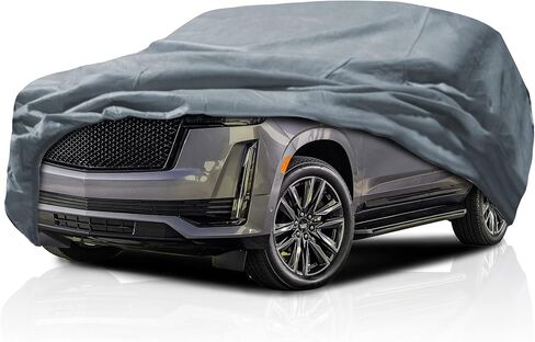 غطاء سيارة من 5 طبقات لسيارة لينكولن أفياتور 2020-2026 SUV بأربعة أبواب شبه مخصصة، تغطية كاملة للخدمة الشاقة في جميع الأحوال الجوية للحماية من أشعة الشمس ودرع الرياح من الغبار المسامي in Saudi Arabia