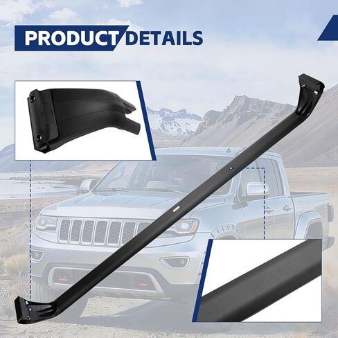 2 PCS Roof Rack Cross Bars Compatible with 2020-2024 Gladiator, 2007-2024 Wrangler, 260LBS Capacity, Heavy Duty Aluminum Cross Bar for Canoe Kayak Bicycle Skis in Saudi Arabia