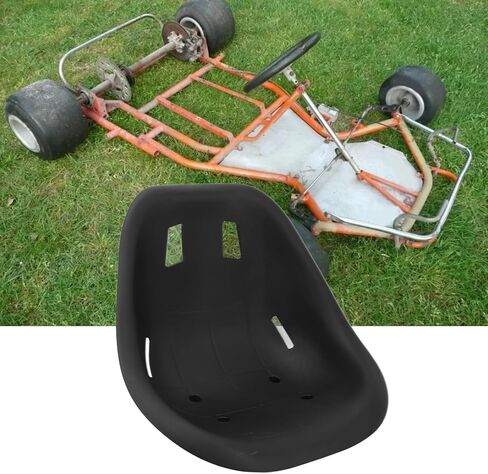 Astibym Large Size Ergonomic Design Seat Saddle Backrest for Go Karts Drift Cars Balance Cars, Astibyme8hzbrv253 in Saudi Arabia
