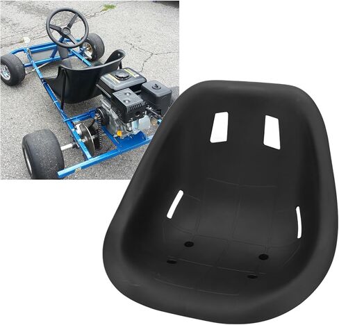 Astibym Large Size Ergonomic Design Seat Saddle Backrest for Go Karts Drift Cars Balance Cars, Astibyme8hzbrv253 in Saudi Arabia
