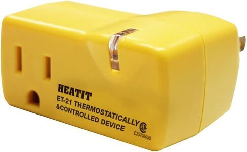 HEATIT ET-21 قم بتجميد المخرج الذي يتم التحكم فيه حرارياً عند 38F / إيقاف عند 50F in Kuwait