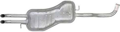 Rear Muffler - Compatible with 1999-2005 Volkswagen Jetta 2.0L 4-Cylinder in Saudi Arabia