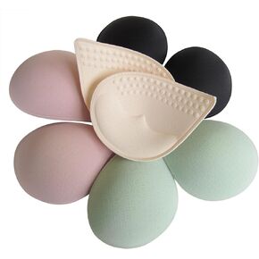 Bra Pad Inserts for Sports Bra Replacement Bra Cup Yoga Bikini, 3 Pairs