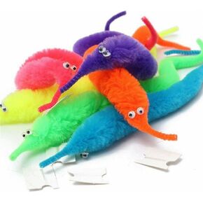 MilesMagic Magician's Twisty Worm Gimmick Invisible Thread String Commanding Novel Magic Trick, 1 Piece Random Color