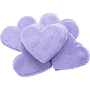 Playfully Ever After 3 Inch 28pc Felt Hearts (Lavender)