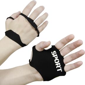 Workout Gloves Fingerless Gym Fitness Gloves Lightweight Breathable Exercise Sports Gloves for Women & Men Ventilated Hand Grip Lifting, Pull Ups, Cross Training