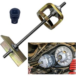 BIGLKNM Clutch Compression Tool ATV Snowmobile Compatible for YAMAHA RZR Kawasaki Polaris, Primary Secondary Clutch Spring Compressor Tool