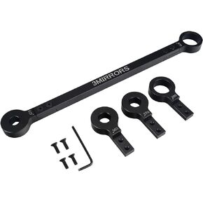 3mirrors Clutch Alignment Tool Compatible with Polaris RZR XP Sportsman Ranger XP with 10.5in Spacing, Aluminum
