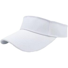 Cotim Coyin Adjustable Sport Visors, Athletic Mesh Sun Hats Cap for Women and Men