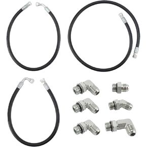 AUTOKAY Transmission Cooler Line Kit 20835127 with Adapter for Chevy Silverado 2500 3500 6.6L for GMC Sierra 2500 3500 20759971 20835125 20835123