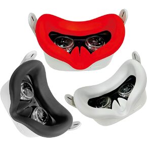 OOAVR VR Silicone Face Covers for Oculus Quest 2 Face Pad Replacement,Light-Thin VR Face Cushion Accessories(3Pcs)