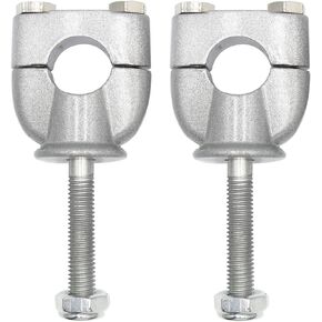 Motorcycle Handlebar Risers Mount Clamps 22mm 7/8" for Motorcycle Dirt Bike Pit Bike ATV Scooter Moped (2PCS)