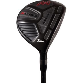 نادي جولف خشبي صغير الحجم (من 4'10'' إلى 5'3") من Majek K-Series 5 Wood Golf Club، مصنوع يدويًا من مادة الجرافيت المرنة الممتازة فائقة التسامح للسيدات الكبار مع قبضة مخملية للجولة