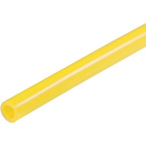 uxcell Silicone Tubing, 1/4"(6mm) ID x 3/8"(10mm) OD 3.3ft Silicone Rubber Tube Air Hose Water Pipe for Pump Transfer Yellow