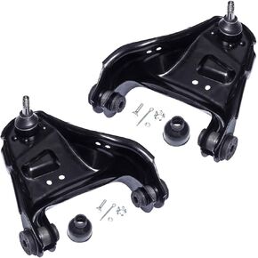 Left Right Front Upper Control Arm and Ball Joint Compatible With Chevy S10 Blazer G-MC S15 Jimmy Sonoma Syclone Typhoon Is-uzu Hombre Olds Bravada (4x4 4WD Models Only) 2PCS AUQDD K620172 K620173