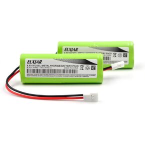 (2-Pack) 4.8V 250mAH 2/3AAA NiMH 4C Flat 1/24 Temper DYNB0007 Replacement for Dynamite Car Micro SCT Rally Battery (DYNB0007)