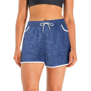 APTRO Women's Casual Swim Shorts Quick Dry Beach Shorts Summer Shorts BW13 M in Kuwait