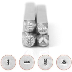 ImpressArt - Design Stamp, Mandala Pack, Series 4, 4pc