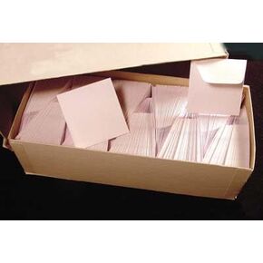 500 2x2 White Paper Coin Envelopes