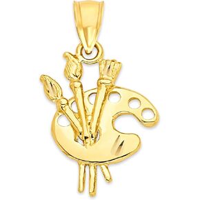 قلادة الرسام من الذهب الخالص عيار 10 قيراط - مجوهرات فنية in Kuwait