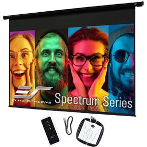 طيف شاشات النخبة، 100 بوصة قطر 16:9، شاشة عرض منسدلة جاهزة بمحرك كهربائي 4K/8K، ELECTRIC100H in Saudi Arabia