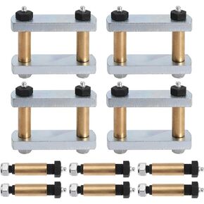 UO12-021 Shackle Upgrade Kit for CRE3000 Stock, Equaflex 3 1/8" Shackles for Trailer Truck Tandem Axle Suspension Kit