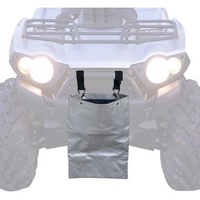 UTV Trash Bag Heavy Duty Trash Sack Universal fits UTV ATV Golf Cart Off-Road Marine, Silver