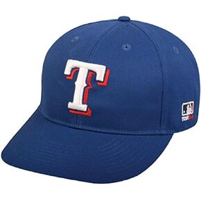 Youth FLAT BRIM Texas Rangers Home Blue Hat Cap MLB Adjustable