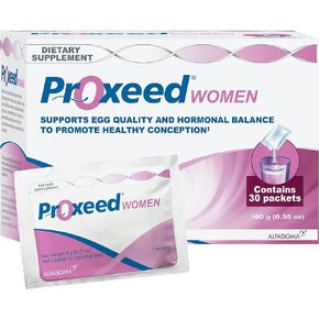 Women | Promotes Hormonal Balance, Ovulation, Fertilization, and Egg Quality* | Clinically Proven Support for Healthy Conception | 30 Packets (30-Day Supply)