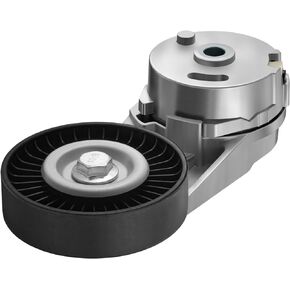 BDFHYK 38177 Belt Tensioner Assembly Pulley Compatible for 2002-2017 Buick Chevrolet GMC Oldsmobile Pontiac Saturn, Drive Belt Tensioner Replacement 89316 49281 419-015 45546