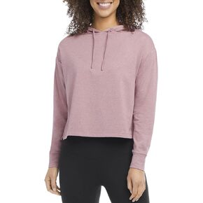 Danskin Womens Sustainable Soft Cropped Hoodie