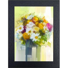 LUCKYLIFE 5x7 Picture Frame, Black Picture Frames for Wall and Tabletop, Pack of 1