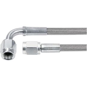 Allstar Performance ALL46304-14 14" #3 Braided Steel Lines With -3 Ends
