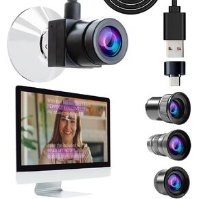 TELEPROMPTER PAD EyeMeeting Screen Cam – Perfect Eye Contact Webcam & On-Screen Prompter for Zoom Skype Videoconference, Online Meeting, Calls & Lessons, Software Included, Integrated Microphone in Kuwait