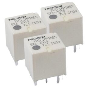 EX2-2U1S Automotive Relays, SPDT, Momentary, 12VDC, 30A (Pack of 3)