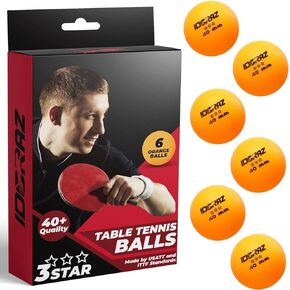 Ping Pong Balls (6pack Orange) in Kuwait