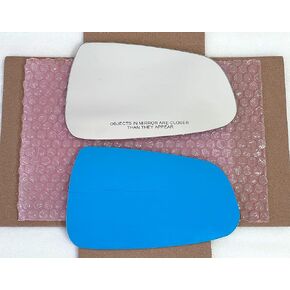 New Replacement Mirror Glass with Full Size Adhesive for 2012-2024 Tesla Model S Passenger Side View Right RH