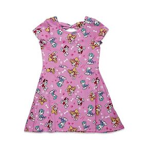 Paw Patrol Skye Marshall Everest Little Girls Skater Dress Pink 7-8