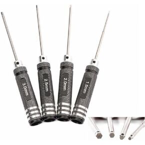 Hex Screwdriver Screw Driver Tool Kit Set for RC Car Helicopter(Pack of 4)