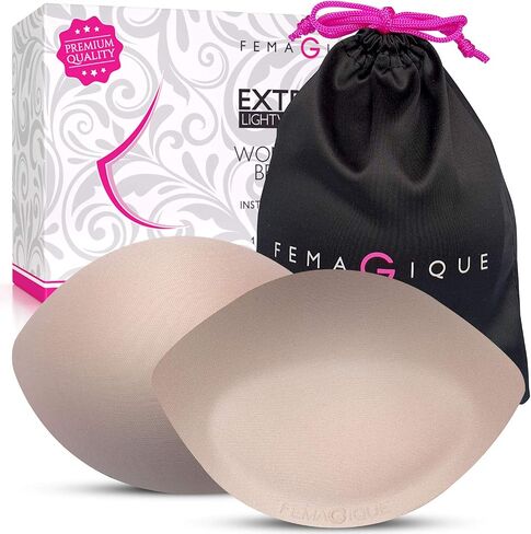 Bra Cups Insert Pads – Thin Lifting Breast Padding for Tops Dresses & Swimwear in Saudi Arabia