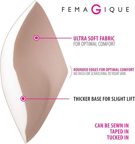 Bra Cups Insert Pads – Thin Lifting Breast Padding for Tops Dresses & Swimwear in Saudi Arabia