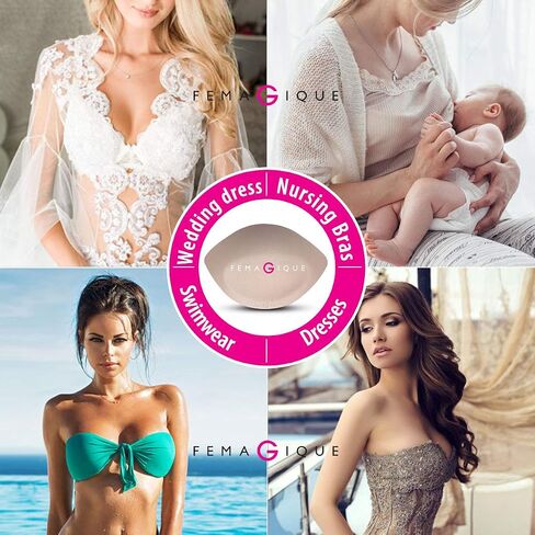 Bra Cups Insert Pads – Thin Lifting Breast Padding for Tops Dresses & Swimwear in Saudi Arabia